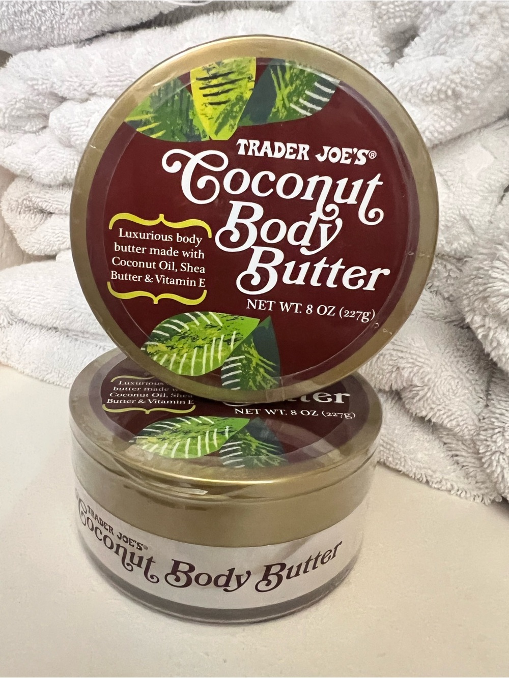 Trader Joe’s Coconut Body Butter - 2pk